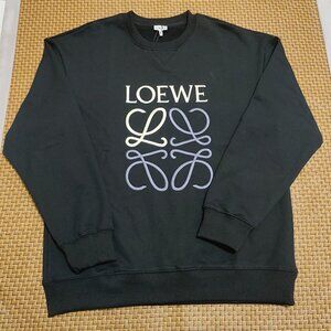 Loewe Black Neck Sweatshirt
